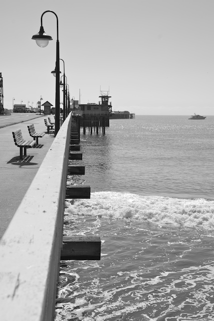 walking on the pacific